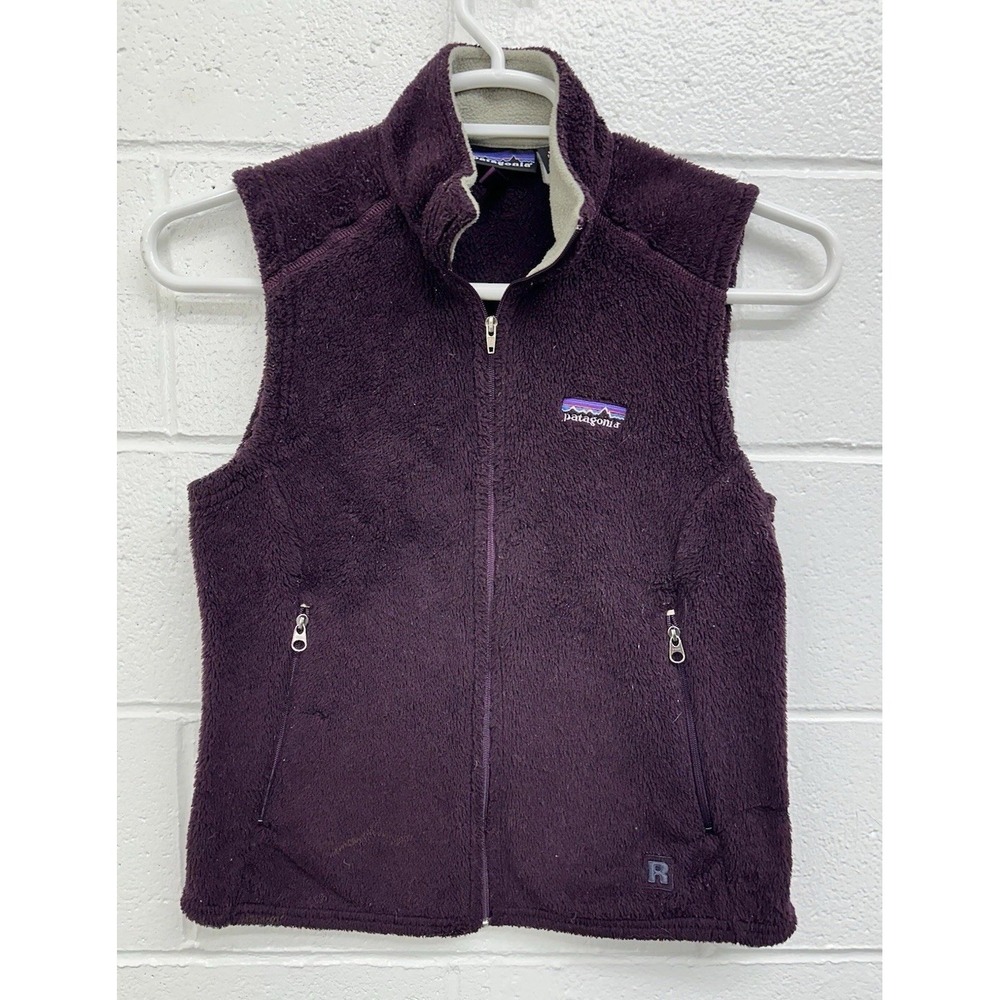 Patagonia R2 Regulator Fleece Vest Purple Vintage USA / Women's Medium
